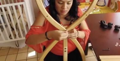 como hacer cuna tijera
