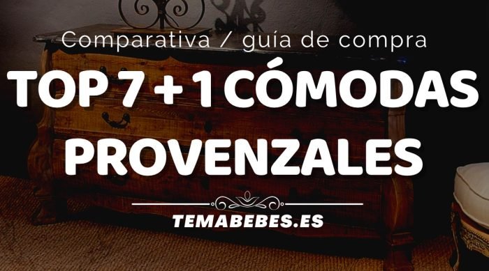 comparativa comodas provenzales